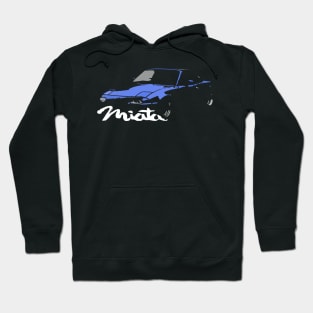 Miata MX5 I NA Blue Cutout Hoodie